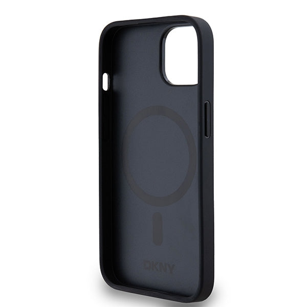 DKNY MagSafe dėklas iPhone 15/14/13 – juodas
