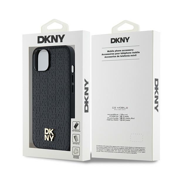 DKNY MagSafe dėklas iPhone 15/14/13 – juodas