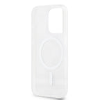 DKNY MagSafe dėklas iPhone 14 Pro Max – smėlio