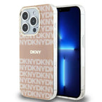 DKNY MagSafe dėklas iPhone 14 Pro Max – rožinis