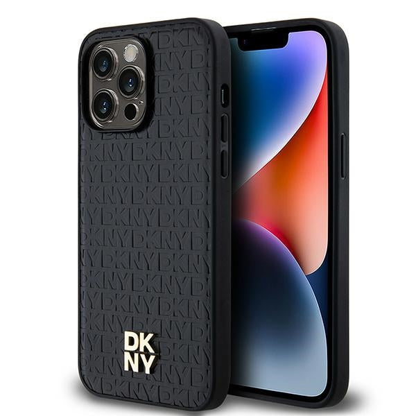 DKNY MagSafe dėklas iPhone 14 Pro Max – juodas