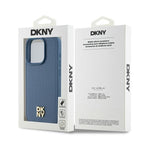 DKNY MagSafe dėklas iPhone 15 Pro – mėlynas