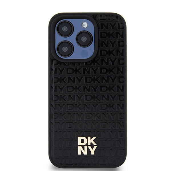 DKNY MagSafe dėklas iPhone 15 Pro – juodas