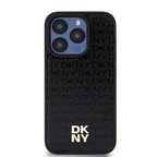 DKNY MagSafe dėklas iPhone 15 Pro – juodas