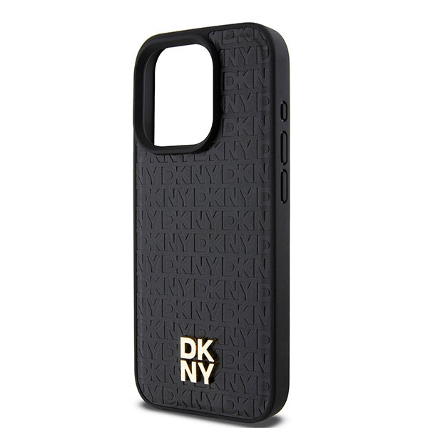 DKNY MagSafe dėklas iPhone 15 Pro – juodas