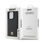 DKNY MagSafe dėklas iPhone 15 Pro – juodas