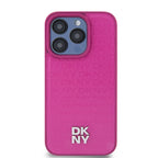DKNY MagSafe dėklas iPhone 15 Pro – rožinis