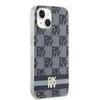 DKNY MagSafe dėklas iPhone 15 Plus / 14 Plus – juodas