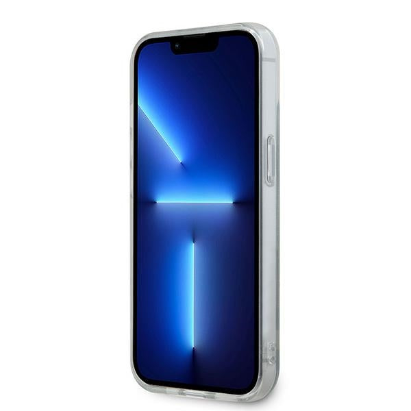 DKNY MagSafe dėklas iPhone 15 Plus / 14 Plus – juodas