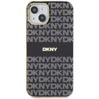 DKNY MagSafe dėklas iPhone 15 Plus / 14 Plus – juodas
