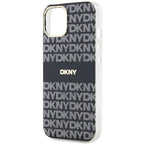 DKNY MagSafe dėklas iPhone 15 Plus / 14 Plus – juodas