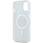 DKNY MagSafe dėklas iPhone 15 Plus / 14 Plus – juodas