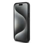 DKNY MagSafe dėklas iPhone 15 Plus/14 Plus – juodas