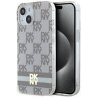 DKNY MagSafe dėklas iPhone 15/14/13 6.1 – smėlio