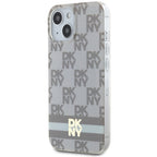 DKNY MagSafe dėklas iPhone 15/14/13 6.1 – smėlio