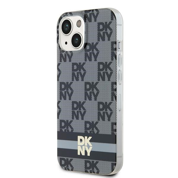 DKNY MagSafe dėklas iPhone 15/14/13 6,1" – juodas