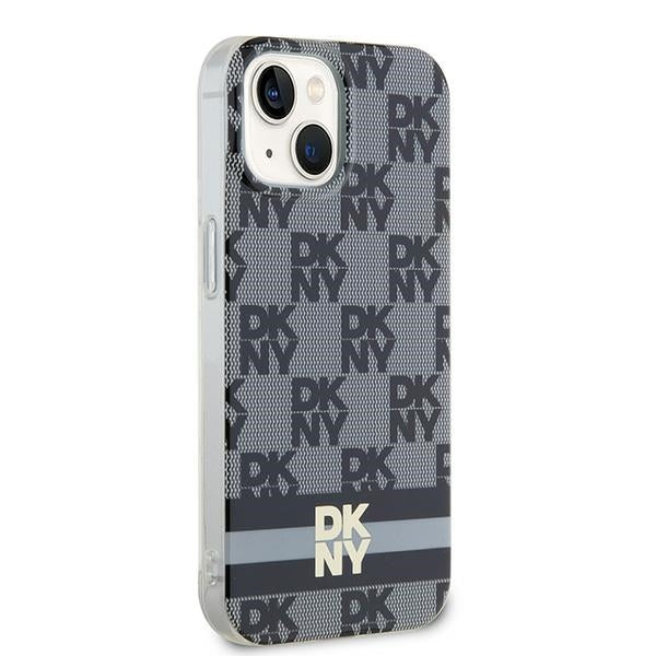 DKNY MagSafe dėklas iPhone 15/14/13 6,1" – juodas