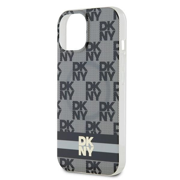 DKNY MagSafe dėklas iPhone 15/14/13 6,1" – juodas
