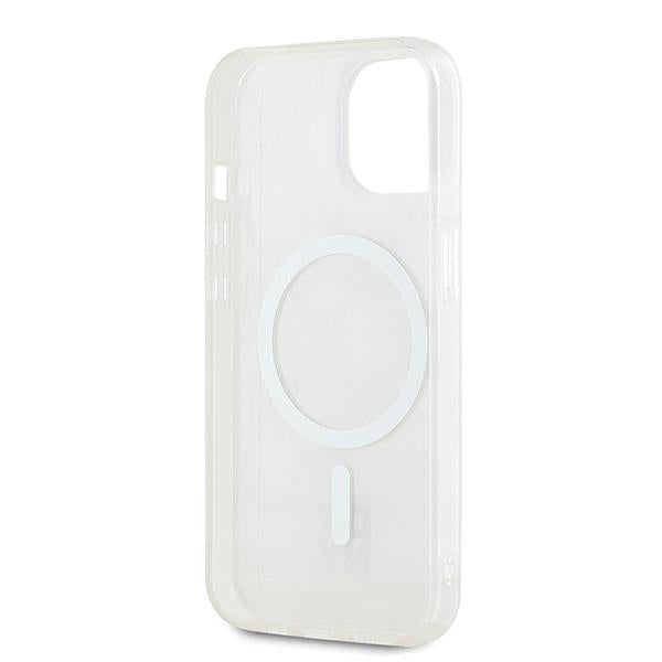 DKNY MagSafe dėklas iPhone 15/14/13 – rožinis