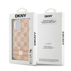 DKNY MagSafe dėklas iPhone 15/14/13 – rožinis