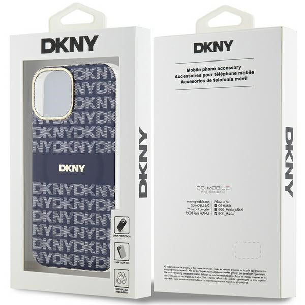 DKNY MagSafe dėklas iPhone 15/14/13 6.1 – mėlynas