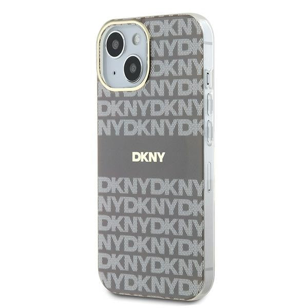 DKNY MagSafe dėklas iPhone 15/14/13 6.1 – smėlinis