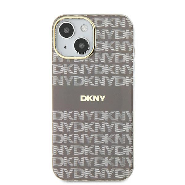DKNY MagSafe dėklas iPhone 15/14/13 6.1 – smėlinis