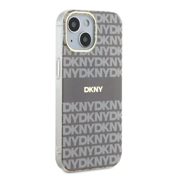 DKNY MagSafe dėklas iPhone 15/14/13 6.1 – smėlinis