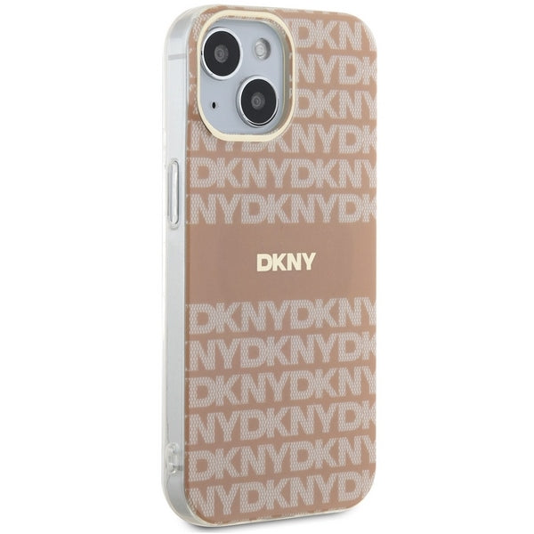 DKNY MagSafe dėklas iPhone 15/14/13 6.1 – rožinis