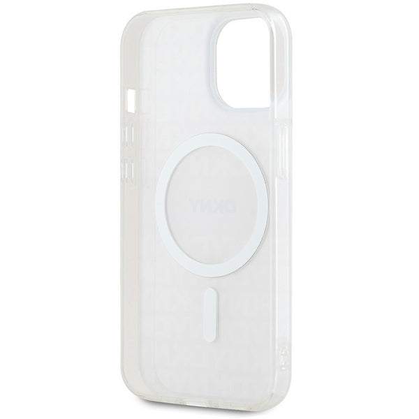 DKNY MagSafe dėklas iPhone 15/14/13 6.1 – rožinis