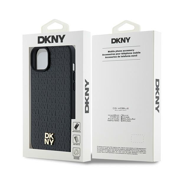 DKNY MagSafe dėklas iPhone 15/14/13 6.1 – juodas