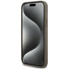 DKNY MagSafe dėklas iPhone 15/14/13 6.1 – rudas