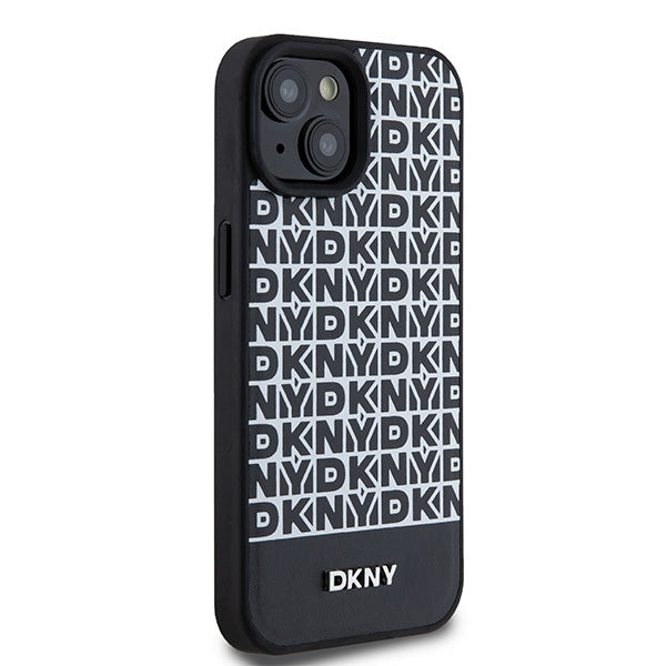 DKNY MagSafe dėklas iPhone 15/14/13 – juodas -- iPhone 15