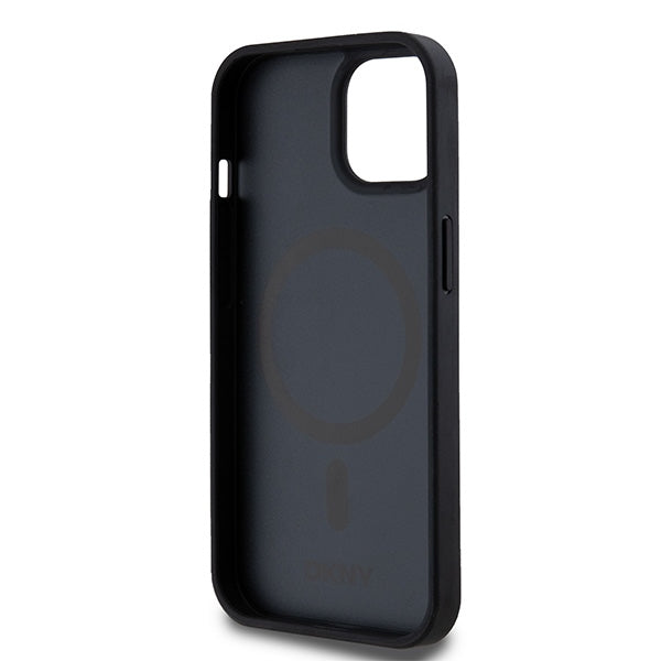 DKNY MagSafe dėklas iPhone 15/14/13 – juodas -- iPhone 15