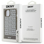 DKNY MagSafe dėklas iPhone 15/14/13 – rudas