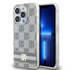 DKNY MagSafe dėklas iPhone 15 Pro Max – smėlio