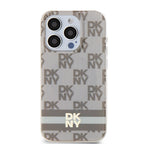 DKNY MagSafe dėklas iPhone 15 Pro Max – smėlio