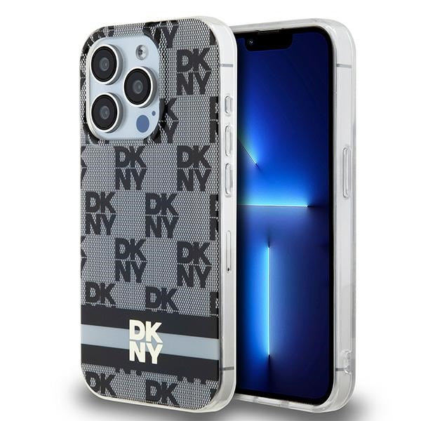 DKNY MagSafe dėklas iPhone 15 Pro Max – juodas