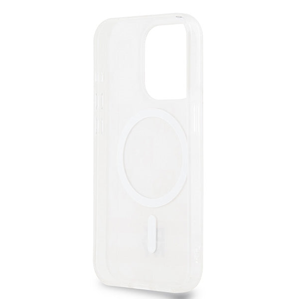 DKNY MagSafe dėklas iPhone 15 Pro Max – rožinis
