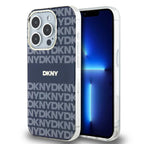 DKNY MagSafe dėklas iPhone 15 Pro Max – mėlynas