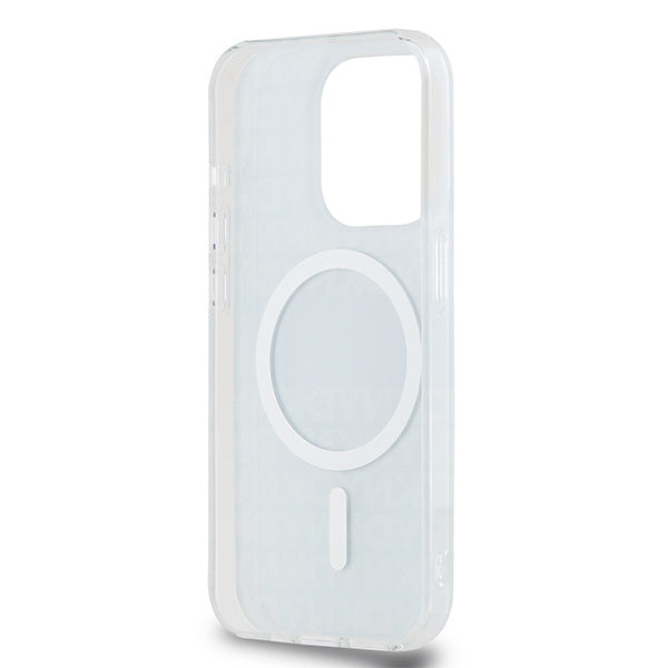 DKNY MagSafe dėklas iPhone 15 Pro Max – mėlynas
