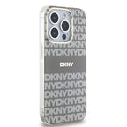 DKNY MagSafe dėklas iPhone 15 Pro Max – smėlinis