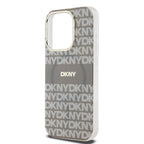 DKNY MagSafe dėklas iPhone 15 Pro Max – smėlinis