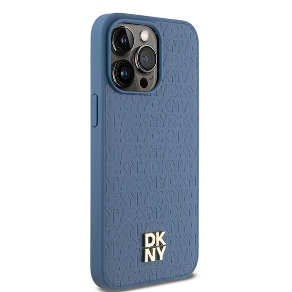 DKNY MagSafe dėklas iPhone 15 Pro Max – mėlynas