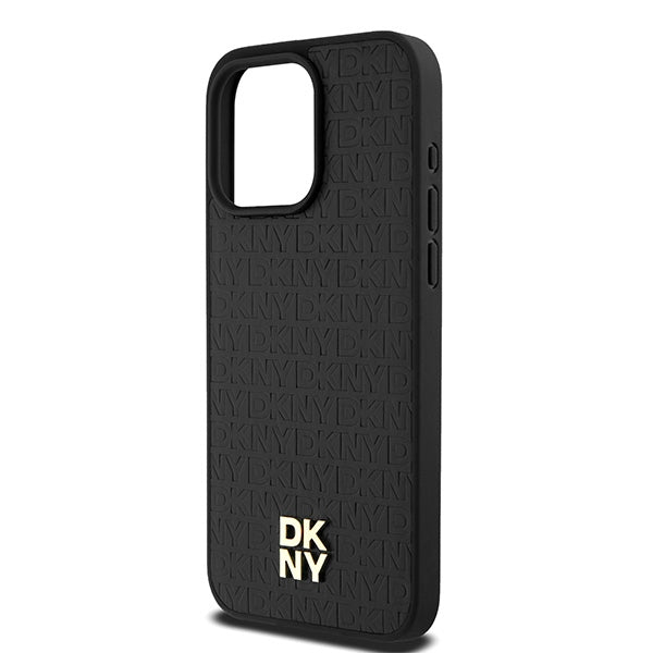 DKNY MagSafe dėklas iPhone 15 Pro Max – juodas
