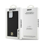 DKNY MagSafe dėklas iPhone 15 Pro Max – juodas