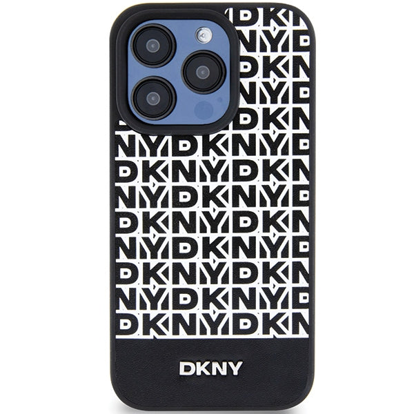 DKNY odinis MagSafe dėklas iPhone 15 Pro Max – juodas -- iPhone 15 Pro Max