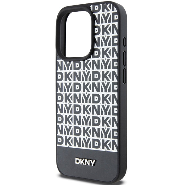 DKNY odinis MagSafe dėklas iPhone 15 Pro Max – juodas -- iPhone 15 Pro Max