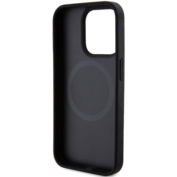 DKNY odinis MagSafe dėklas iPhone 15 Pro Max – juodas -- iPhone 15 Pro Max