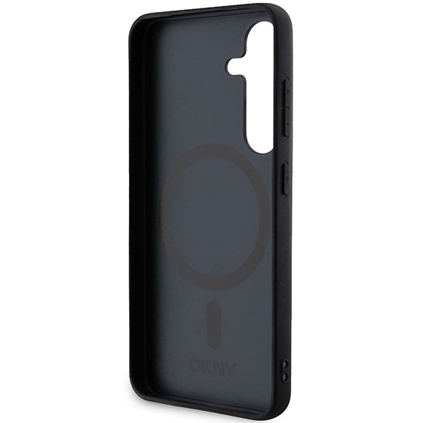 DKNY MagSafe dėklas Samsung Galaxy S24+ – juodas